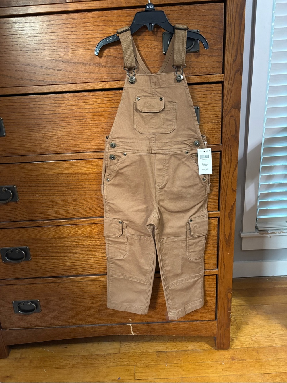 Duluth Fire Hose bib overalls NWT 4T